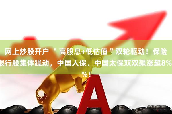 网上炒股开户 ＂高股息+低估值＂双轮驱动！保险银行股集体躁动，中国人保、中国太保双双飙涨超8%！